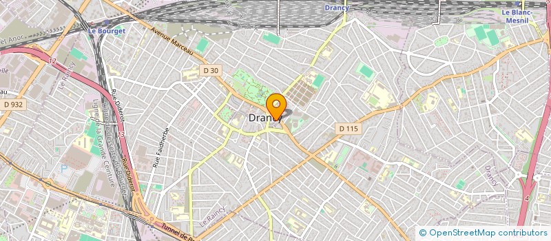 localisation de l'entreprise MAGALI  DRANCY