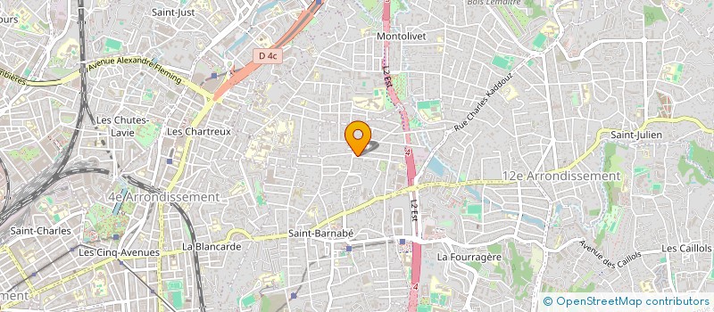 localisation de l'entreprise MAGALI à MARSEILLE 12EME