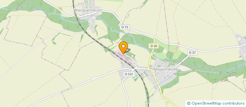 localisation de l'entreprise MAGALI LOCATION VAISSELLE  MOYENNEVILLE