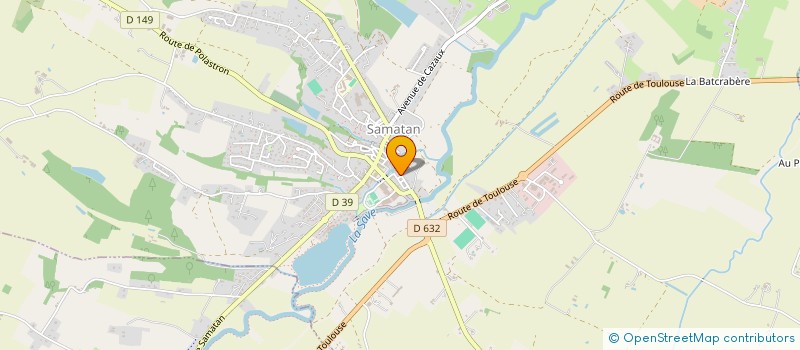 localisation de l'entreprise MAGALI MARTINEZ-CONSTENSOU ET THIERRY CARON, COMMISSAIRE DE JUSTICE ASSOCIES  SAMATAN