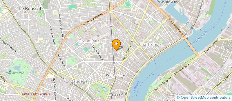 localisation de l'entreprise MAGALIDE  BORDEAUX