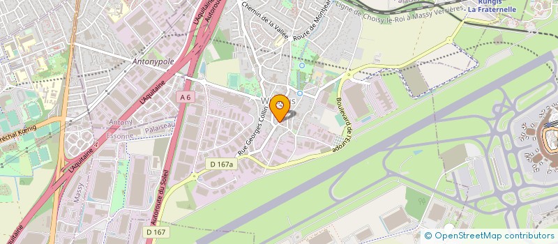 localisation de l'entreprise MAGALIE à WISSOUS