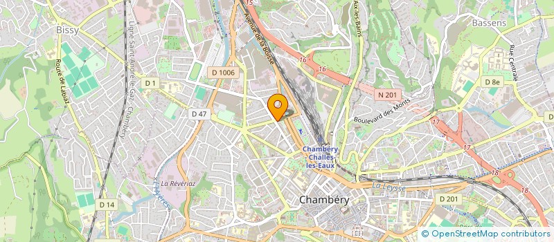 localisation de l'entreprise MAGALIM à CHAMBERY