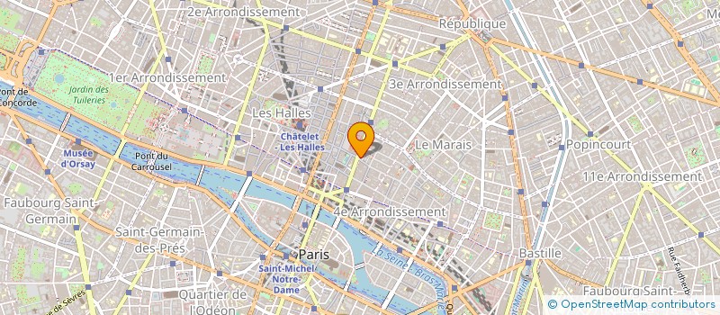 localisation de l'entreprise MAGALINE  PARIS