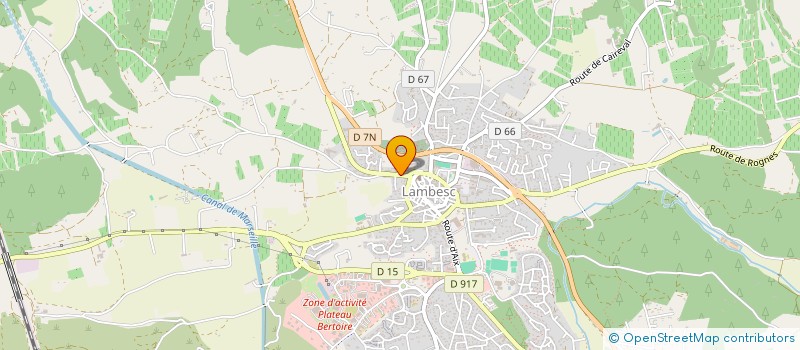 localisation de l'entreprise MAGALIT à LAMBESC