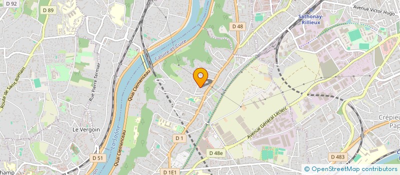 localisation de l'entreprise MAGALO  CALUIRE-ET-CUIRE