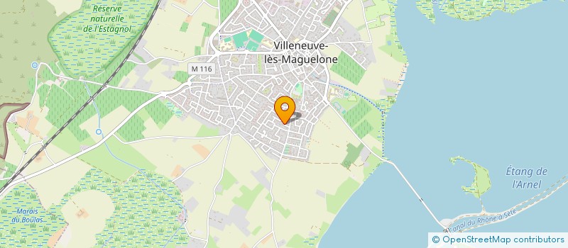 localisation de l'entreprise MAGALONA  VILLENEUVE-LES-MAGUELONE