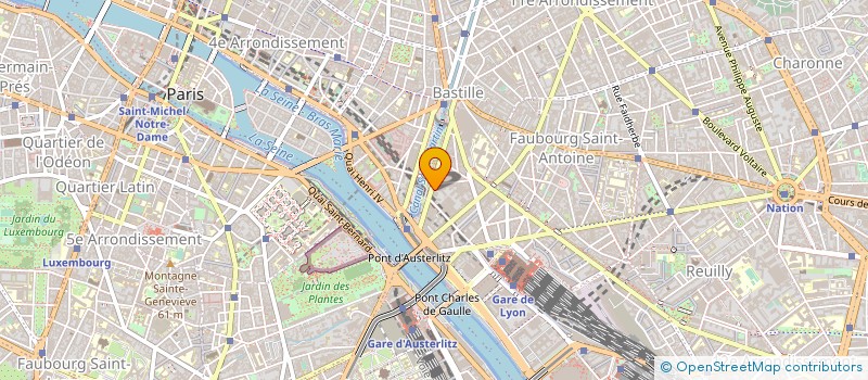 localisation de l'entreprise MAGAM à PARIS