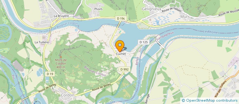 localisation de l'entreprise MAGAMANO  MURS-ET-GELIGNIEUX