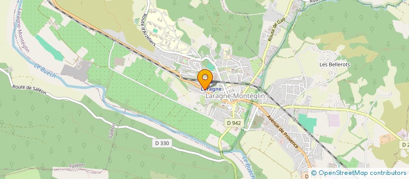 localisation de l'entreprise MAGAMY  LARAGNE-MONTEGLIN