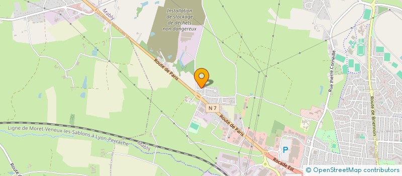 localisation de l'entreprise MAGANA  MABLY