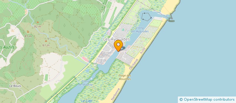 localisation de l'entreprise MAGANE  GRUISSAN