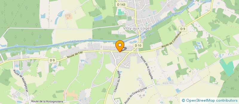 localisation de l'entreprise MAGANO  VITRY-AUX-LOGES