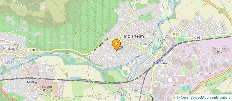 localisation de l'entreprise MAGANTO  MOLSHEIM