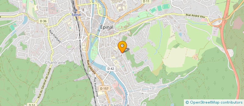 localisation de l'entreprise MAGAPA à EPINAL