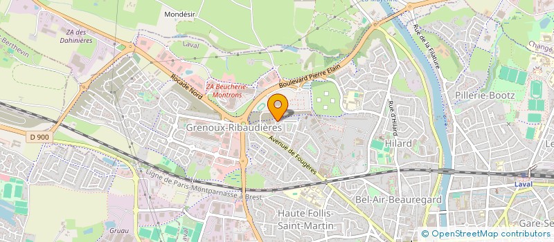 localisation de l'entreprise MAGAPE à LAVAL