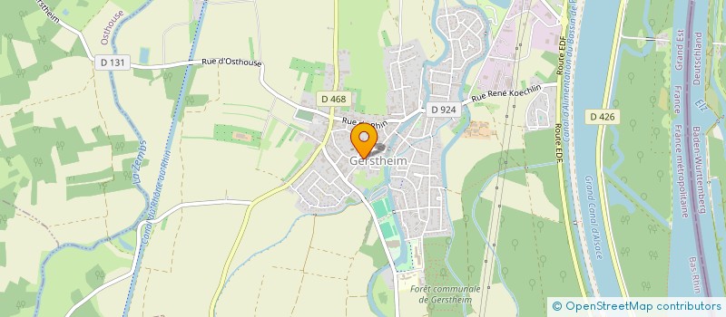 localisation de l'entreprise MAGARAID  GERSTHEIM