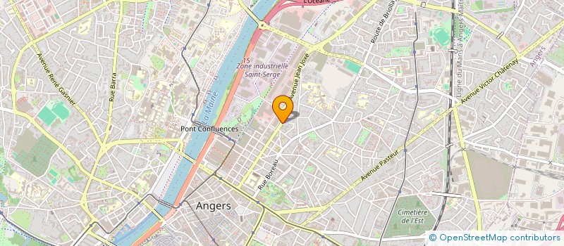 localisation de l'entreprise MAGARI à ANGERS