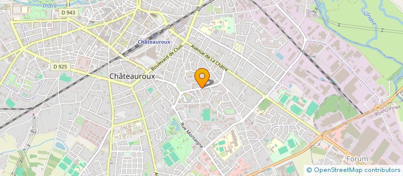 localisation de l'entreprise MAGASIN DES PRODUITS ETHNIQUES ET EXOTIQUES à CHATEAUROUX