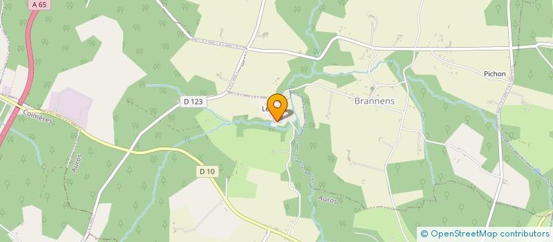 localisation de l'entreprise MAGASIN DU RIVET  AUROS