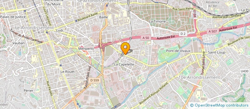localisation de l'entreprise MAGASIN ECONOMIQUE DE LA CAPELETTE à MARSEILLE