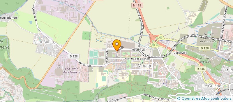 localisation de l'entreprise MAGASIN ETUDIANT A SACLAY à GIF-SUR-YVETTE