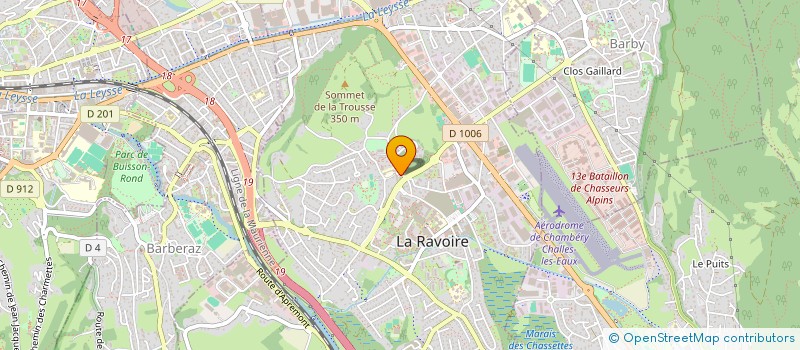 localisation de l'entreprise MAGASIN PAYSAN DE LA RAVOIRE à LA RAVOIRE