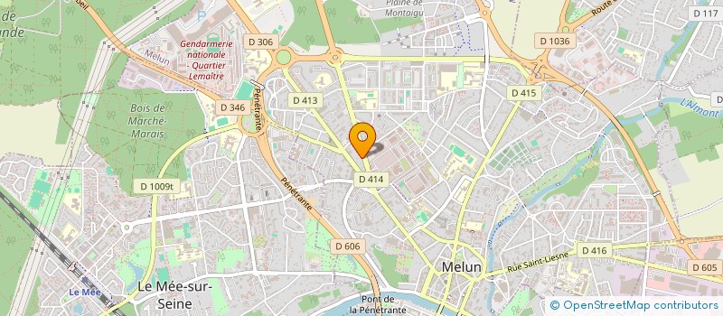 localisation de l'entreprise MAGASIN PROMOTION AMGN  MELUN