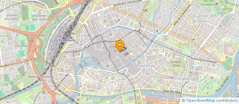 localisation de l'entreprise MAGASIN RUE ORFEVRES  STRASBOURG