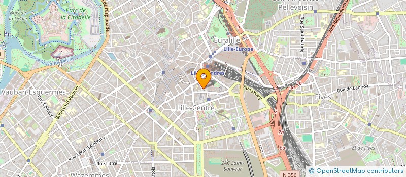 localisation de l'entreprise MAGASINC à LILLE