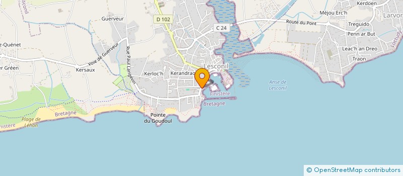 localisation de l'entreprise MAGASY  PLOBANNALEC-LESCONIL