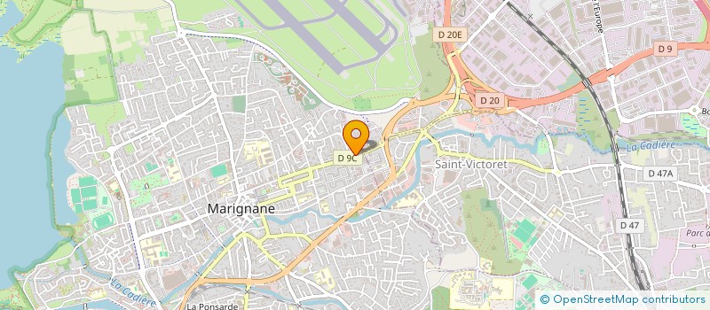 localisation de l'entreprise MAGAT BATI à MARIGNANE
