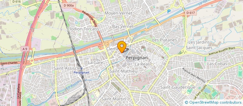 localisation de l'entreprise MAGATHE  PERPIGNAN