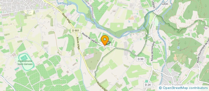 localisation de l'entreprise MAGATINE  L'ISLE-SUR-LA-SORGUE