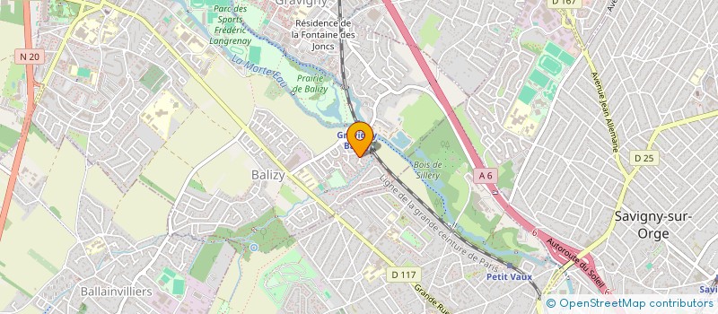 localisation de l'entreprise MAGAURTHO  LONGJUMEAU