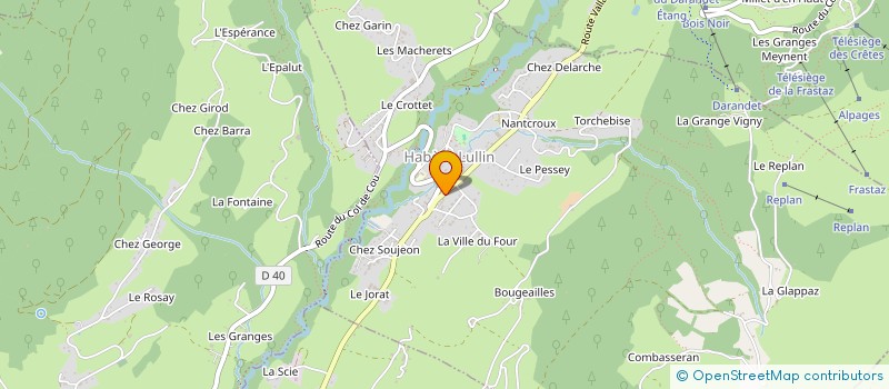 localisation de l'entreprise MAGAVINCE IMMO  HABERE-LULLIN