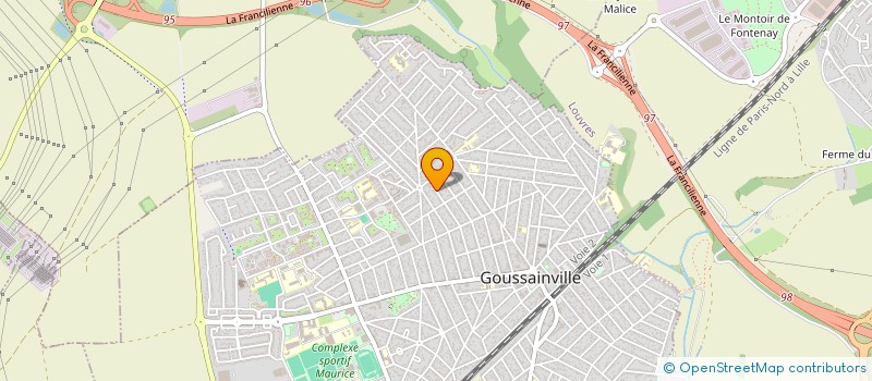 localisation de l'entreprise MAGAYA à AULNAY-SOUS-BOIS
