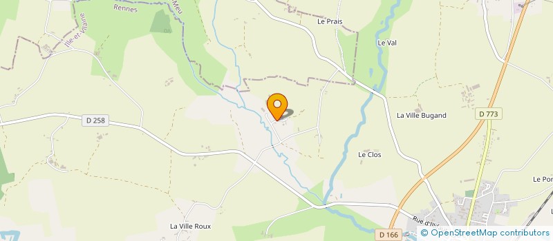 localisation de l'entreprise MAGAYA  SAINT-MEEN-LE-GRAND