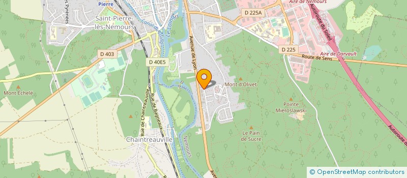 localisation de l'entreprise MAGAZ'IN DESIGN  NEMOURS