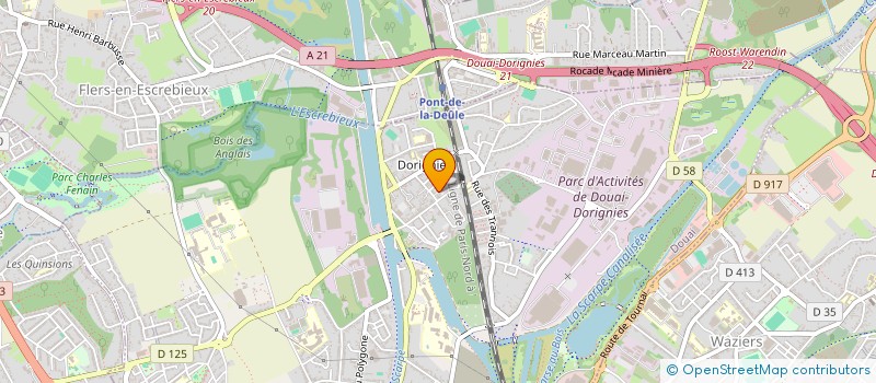 localisation de l'entreprise MAGAZINE 8KANOON  DOUAI