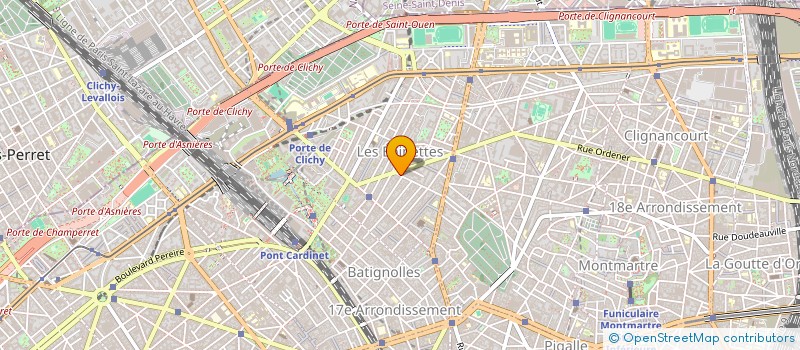 localisation de l'entreprise MAGBARE à PARIS