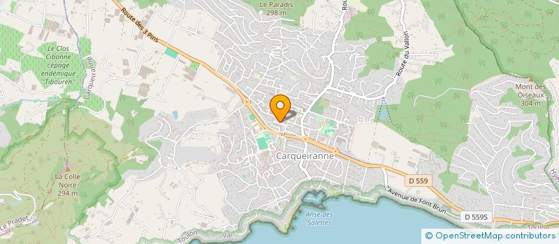 localisation de l'entreprise MAGBO  CARQUEIRANNE