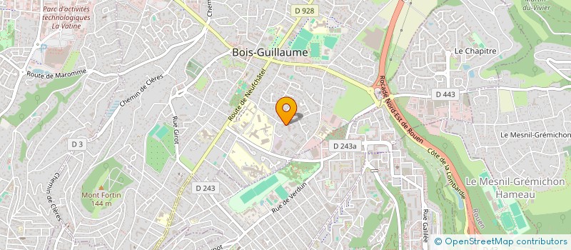 localisation de l'entreprise MAGCALL  BOIS-GUILLAUME