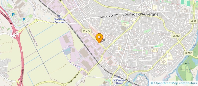localisation de l'entreprise MAGCEN CLASSIC à COURNON-D'AUVERGNE