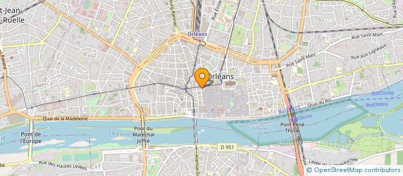 localisation de l'entreprise MAGCENTRE à ORLEANS