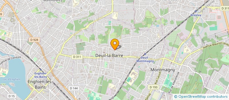 localisation de l'entreprise MAGD'ART  DEUIL-LA-BARRE