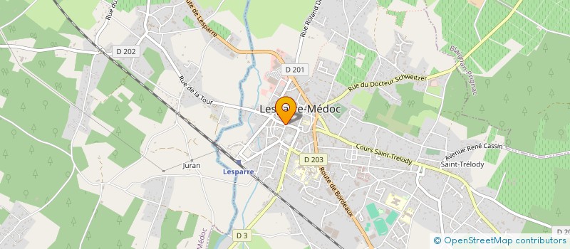 localisation de l'entreprise MAGDA à LESPARRE-MEDOC