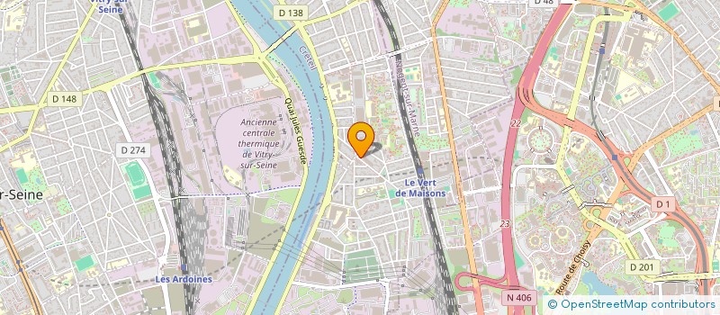 localisation de l'entreprise MAGDA BAT à ALFORTVILLE