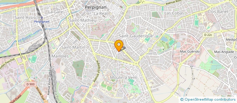 localisation de l'entreprise MAGDALENA à PERPIGNAN