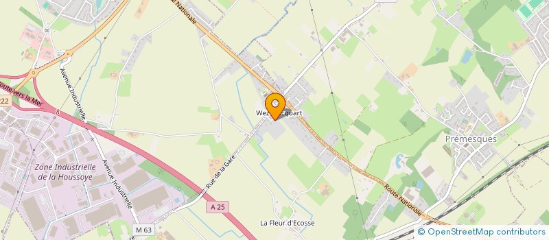 localisation de l'entreprise MAGDALENA  ENNETIERES-EN-WEPPES